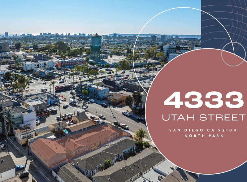 4333 Utah St, San Diego, CA à vendre - Photo du bâtiment - Image 1 de 22