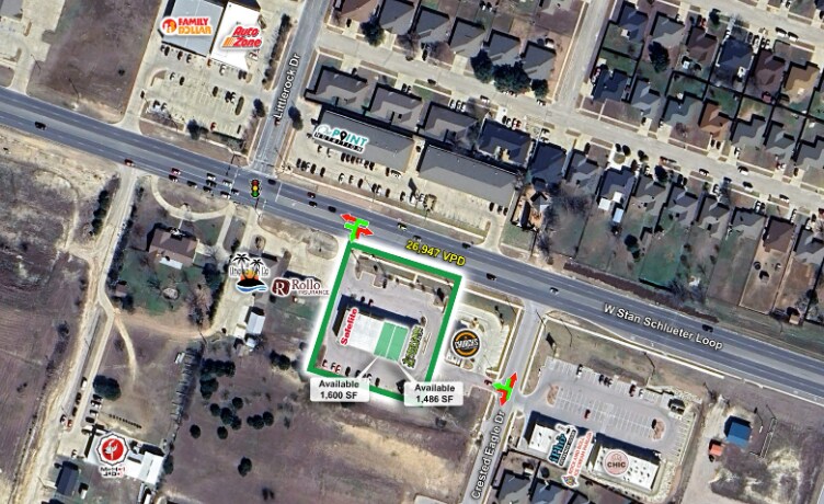 2102 W Stan Schlueter Loop, Killeen, TX à louer - Photo du bâtiment - Image 2 de 7