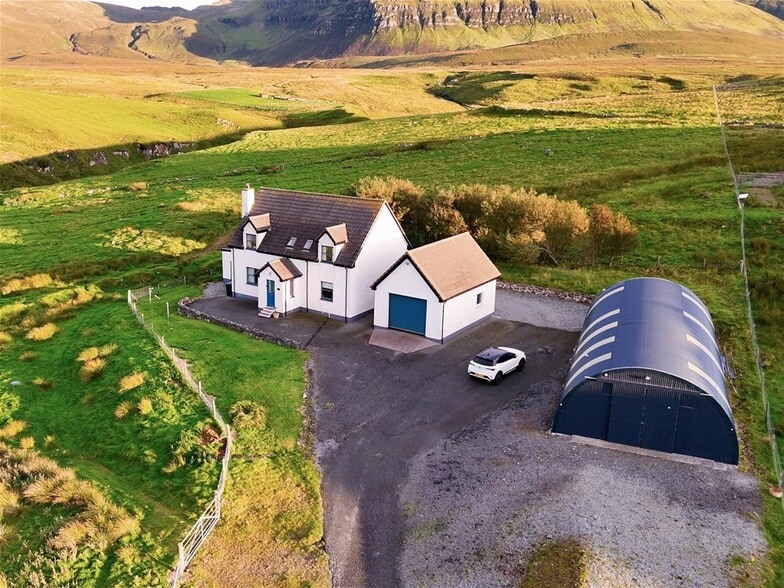 Hilltop House and Agricultural Building, Portree for sale - Building Photo - Image 1 of 36