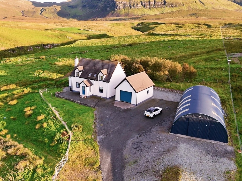 Hilltop House and Agricultural Building, Portree for sale Building Photo- Image 1 of 37