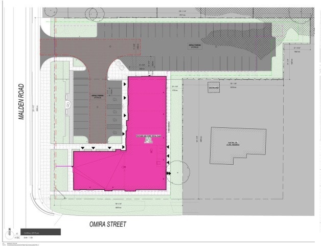 6146 Malden Rd, Windsor, ON for lease - Site Plan - Image 3 of 4