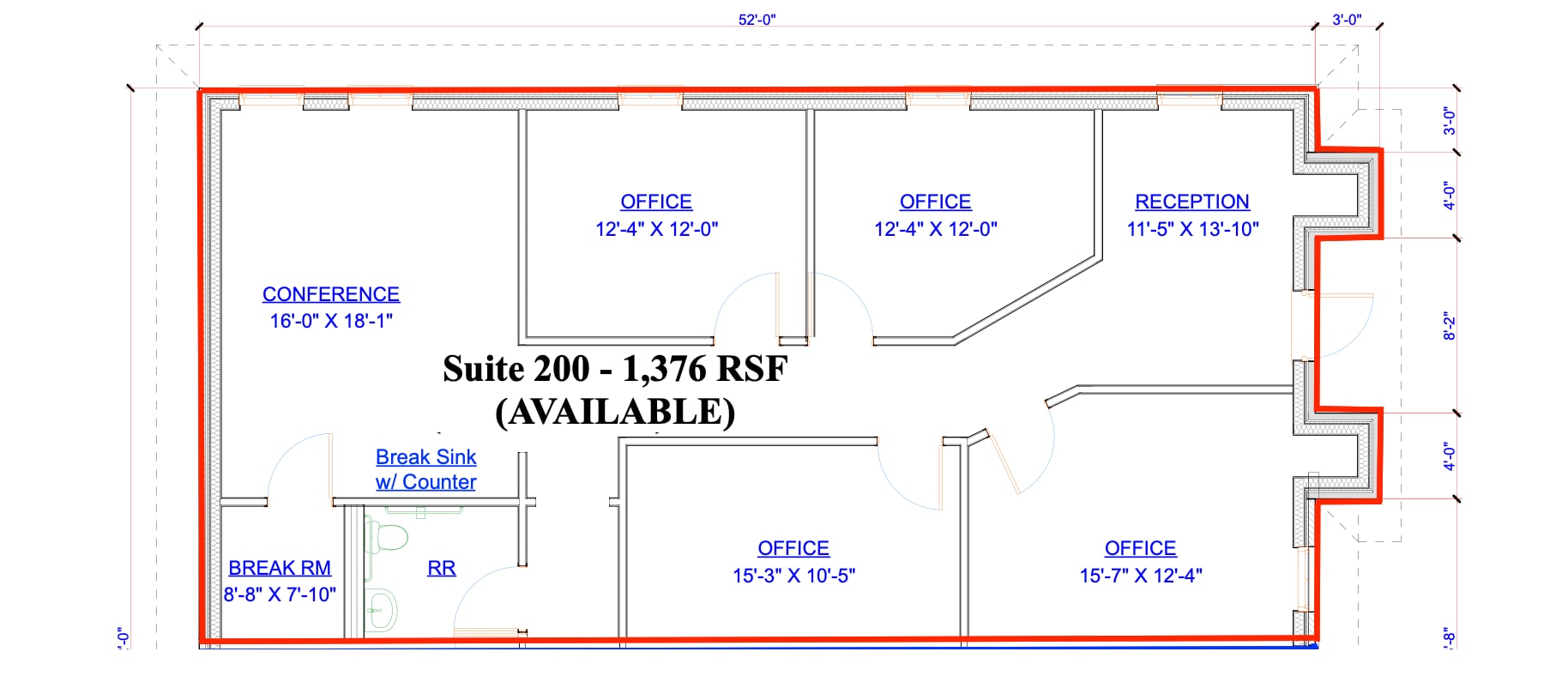 2366-2372 S Uecker Ln, Lewisville, TX for lease Floor Plan- Image 1 of 6