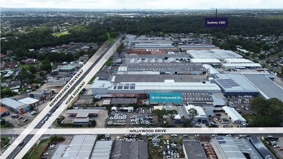 18 Hollywood Dr, Lansvale à louer - Aérien - Image 3 de 4