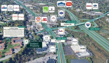 3130 Erie Blvd E, Syracuse, NY - Aérien Vue de la carte - Image1