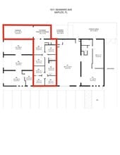 5701 Houchin St, Naples, FL for lease Site Plan- Image 1 of 1