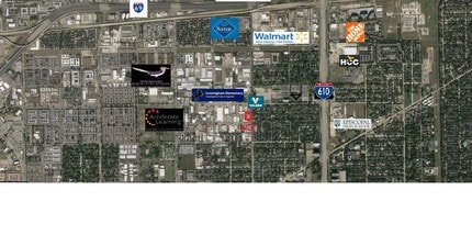 6030 S Rice Ave, Houston, TX - Aerial  map view