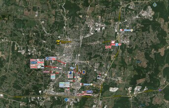 1545 E 10th St, Cookeville, TN - AERIAL  map view