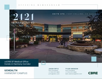 Plus de détails pour 2121-2127 E Harmony Rd, Fort Collins, CO - Bureau à vendre