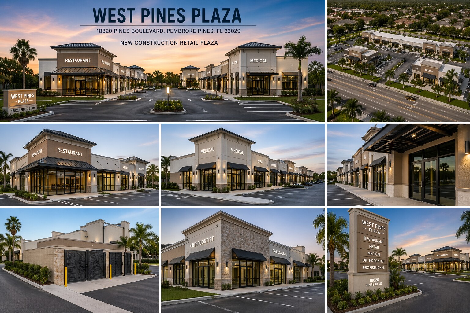 18820 Pines Blvd, Pembroke Pines, FL à louer Photo du bâtiment- Image 1 de 1
