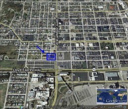 100 N St Joseph Ave, Evansville, IN - AERIAL  map view