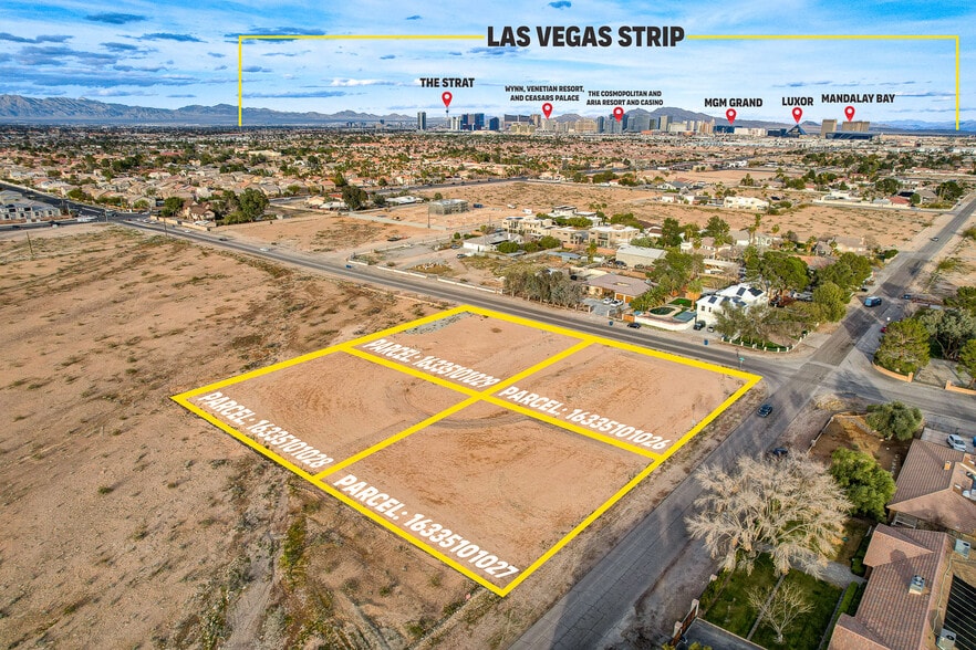 NW Cnr W Oquendo Rd & S Torrey Pines Dr, Las Vegas, NV à vendre - Photo principale - Image 1 de 33
