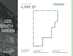 322 S Green St, Chicago, IL for lease Floor Plan- Image 1 of 6