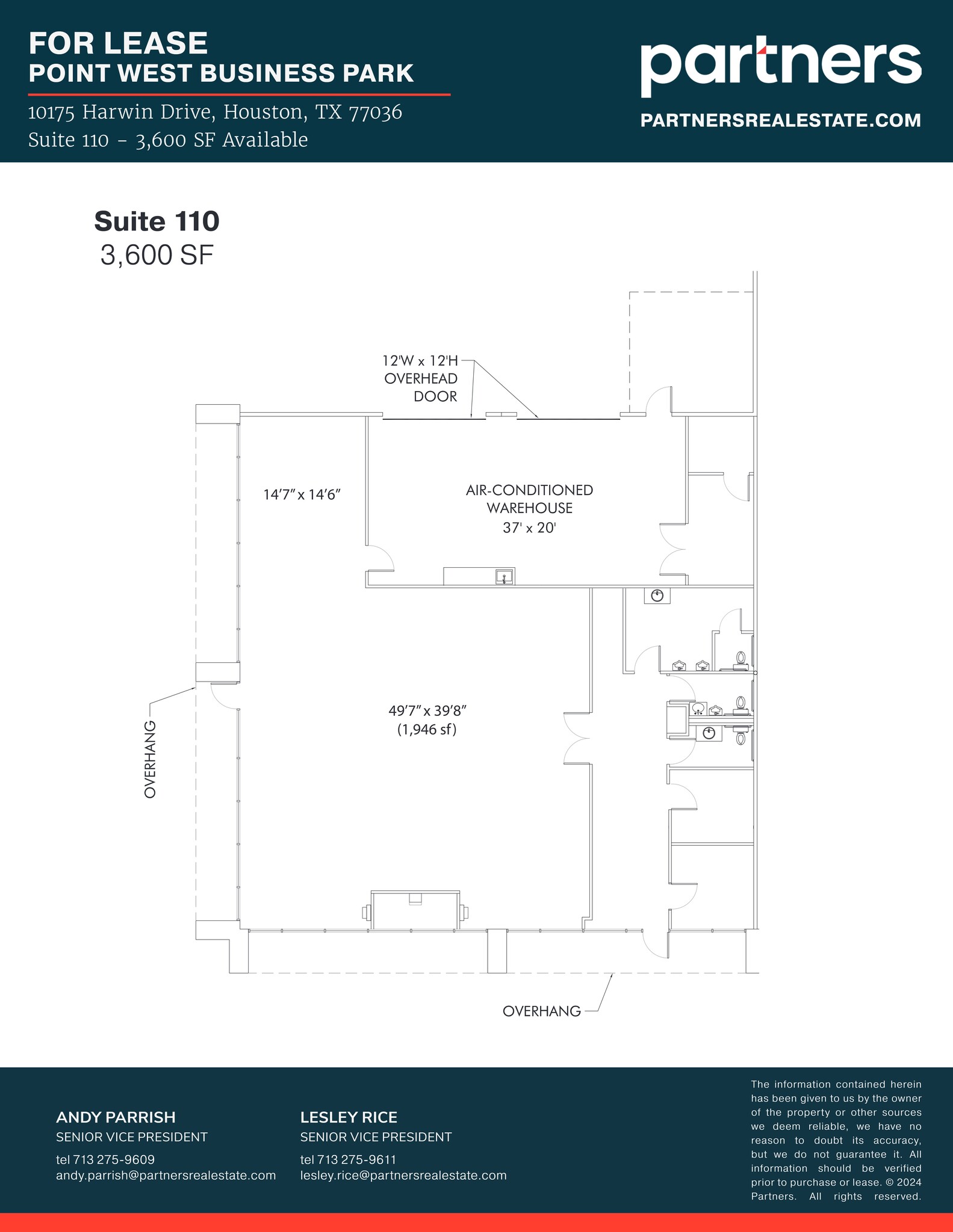 10161-10175 Harwin Dr, Houston, TX à louer Plan de site- Image 1 de 1