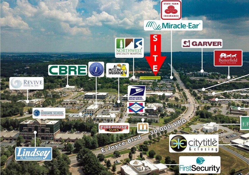 3900 N Parkview Dr, Fayetteville, AR à vendre - Photo du bâtiment - Image 2 de 2