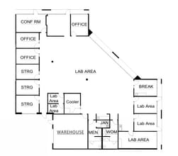 23785 Cabot Blvd, Hayward, CA à louer Plan d’étage- Image 1 de 1