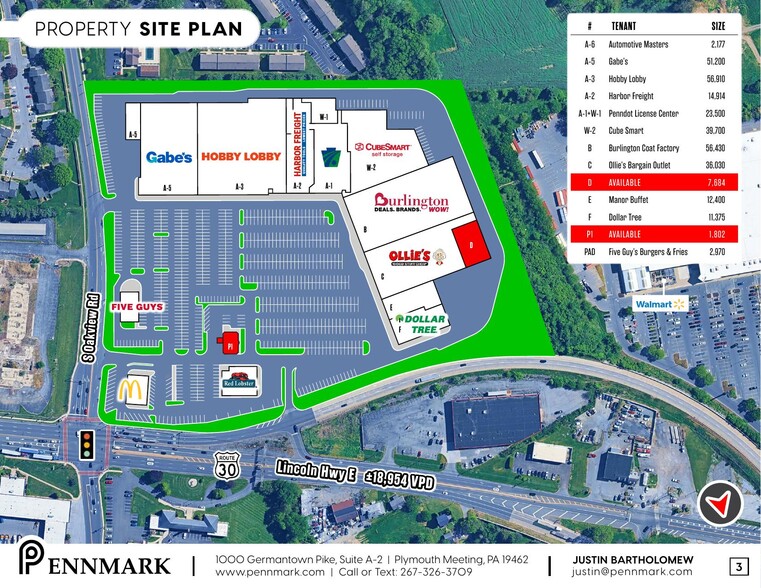 2090 E Lincoln Hwy, Lancaster, PA for lease - Site Plan - Image 2 of 2