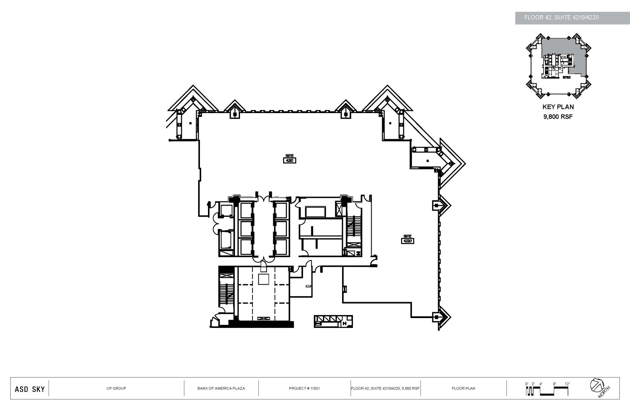 600 Peachtree St NE, Atlanta, GA à louer Plan d  tage- Image 1 de 1