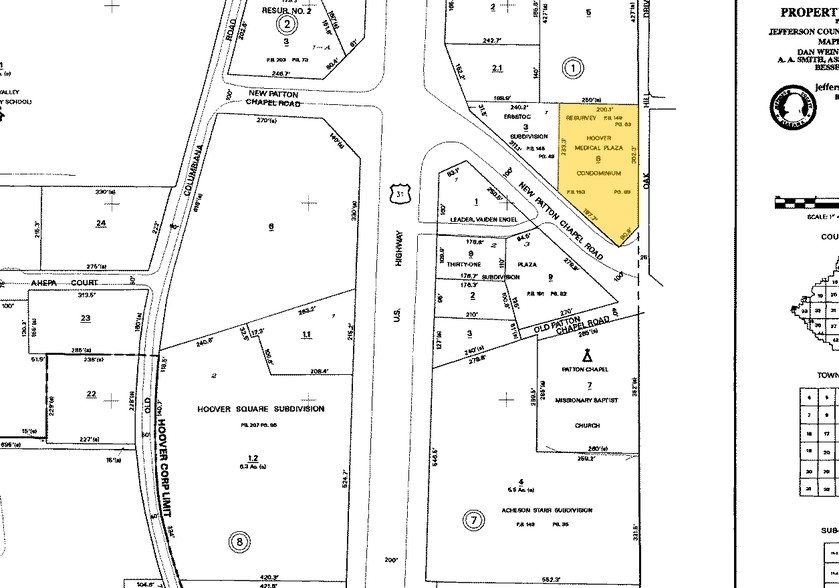 2010 Patton Chapel Rd, Birmingham, AL for sale - Plat Map - Image 2 of 6