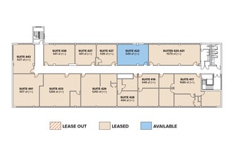 471 S Oxford Valley Rd, Fairless Hills, PA à louer Plan d’étage- Image 1 de 1