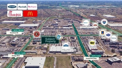 62 Moore Dr, Southaven, MS - Aerial map view