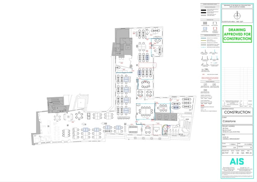 20-25 Birchin Ln, Londres à louer - Plan d’étage - Image 2 de 2
