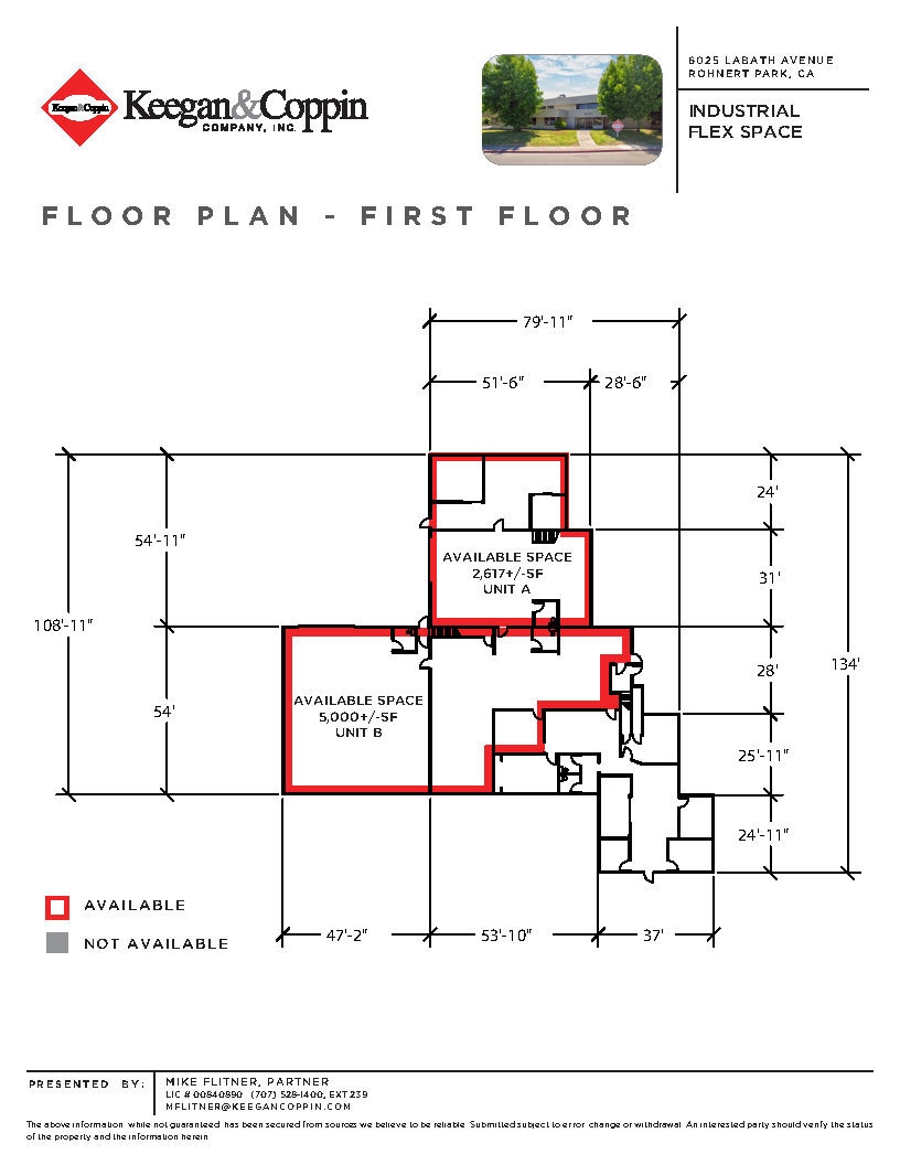6025 Labath Ave, Rohnert Park, CA à louer Plan d’étage- Image 1 de 1