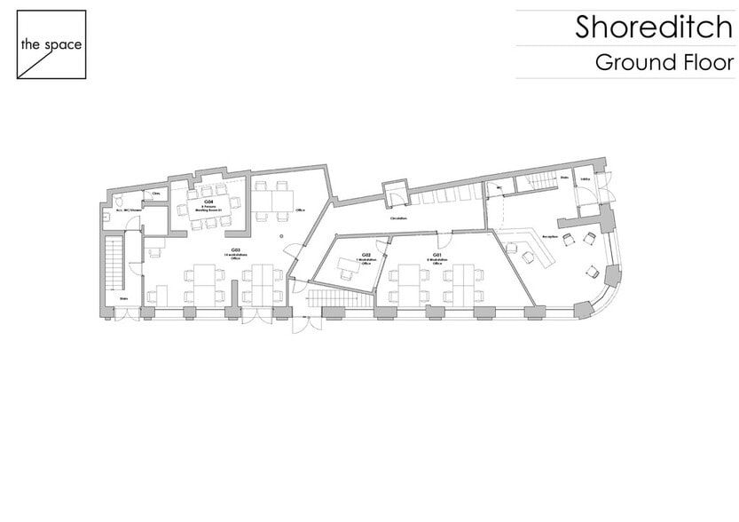 113 Shoreditch High St, London for lease - Floor Plan - Image 2 of 46