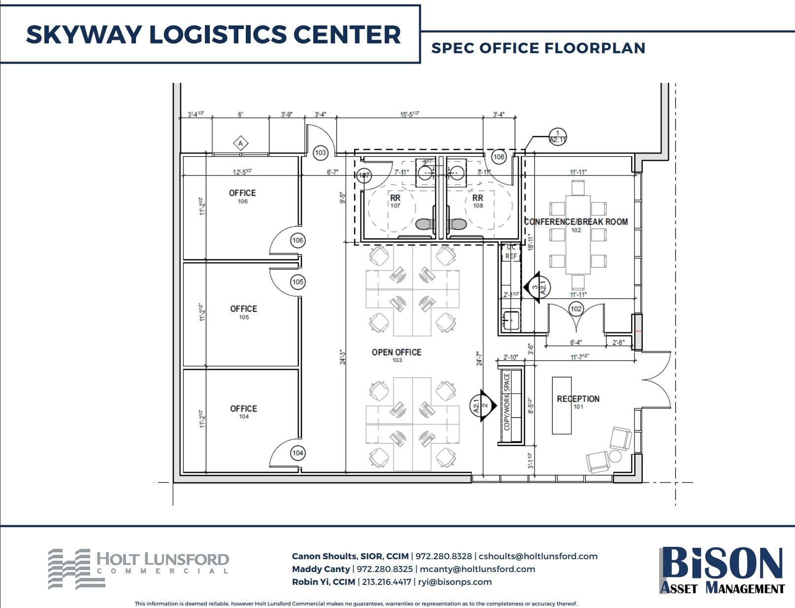 3260 Skyway Cir, Irving, TX for lease Floor Plan- Image 1 of 1