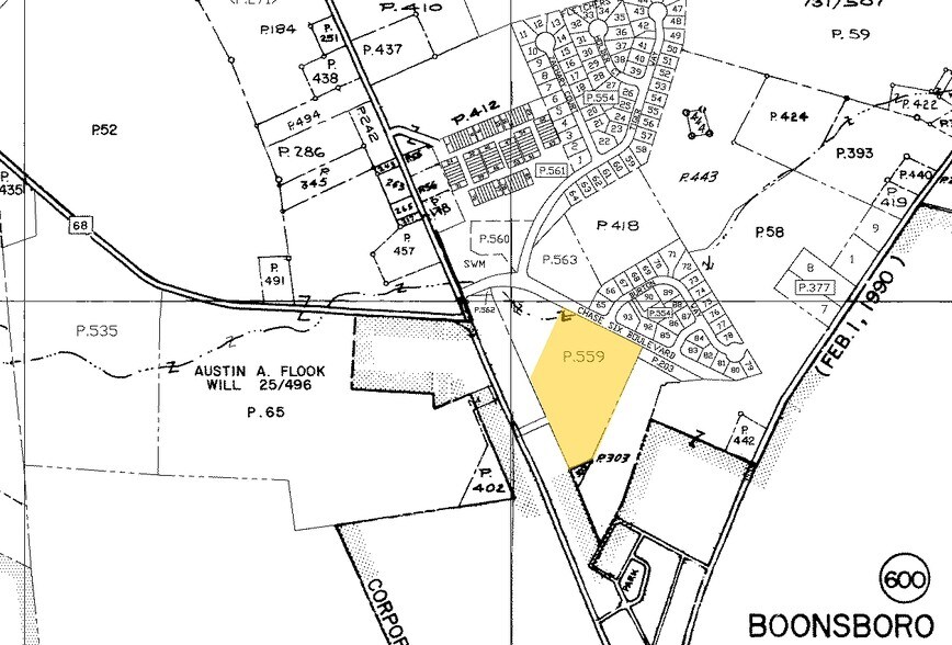 710 Chase Six Blvd, Boonsboro, MD à louer - Plan cadastral - Image 3 de 3