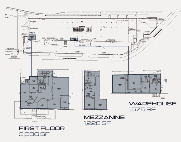 830 SW 14th St, Grand Prairie, TX for lease Floor Plan- Image 1 of 4