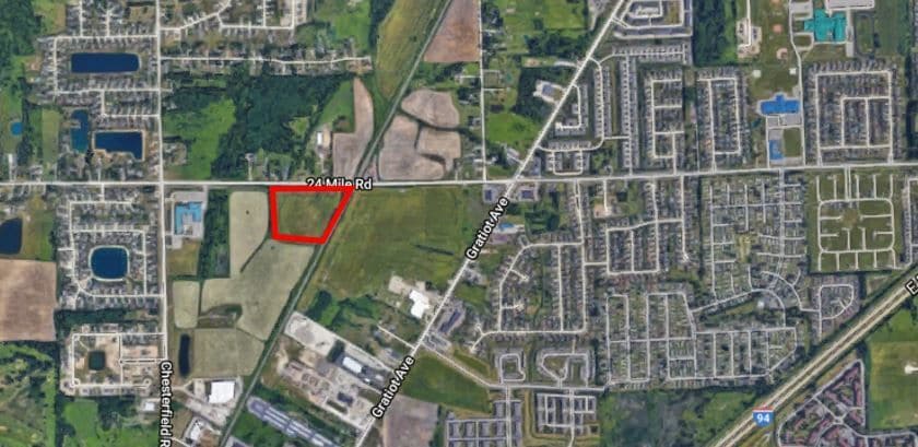 27855 24 Mile Rd, New Baltimore, MI for lease - Site Plan - Image 3 of 3