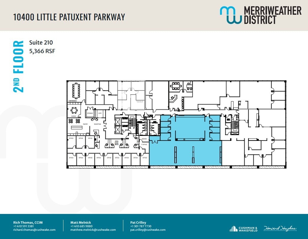 10480 Little Patuxent Pky, Columbia, MD for lease Floor Plan- Image 1 of 1