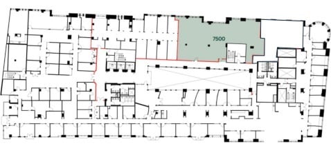 747 Rue Du Square-Victoria, Montréal, QC à louer Plan d’étage- Image 1 de 1