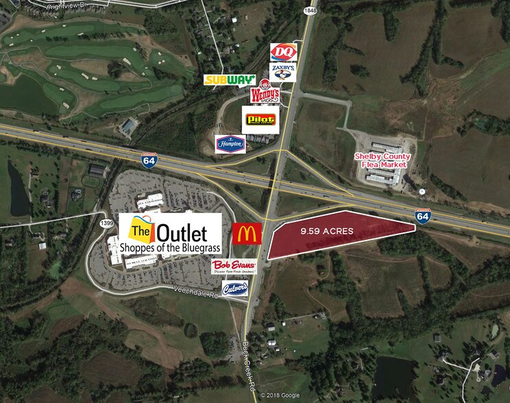 Buck Creek Rd & I-64 E, Simpsonville, KY for sale - Primary Photo - Image 1 of 1