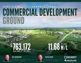 001 G14/North Ave, Norwalk, IA - Aérien Vue de la carte