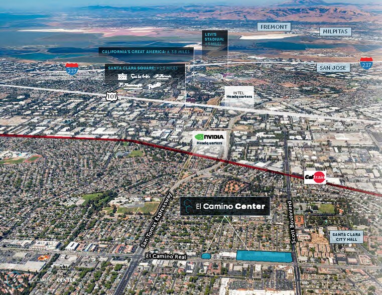 2265 El Camino Real, Santa Clara, CA à vendre - Photo du bâtiment - Image 3 de 10