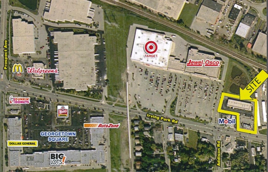 315-335 Irving Park Rd, Wood Dale, IL for lease - Aerial - Image 3 of 26