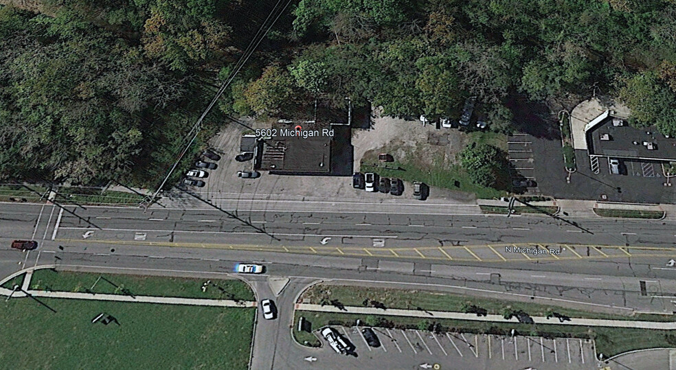 5602 N Michigan Rd, Indianapolis, IN for lease - Aerial - Image 2 of 9