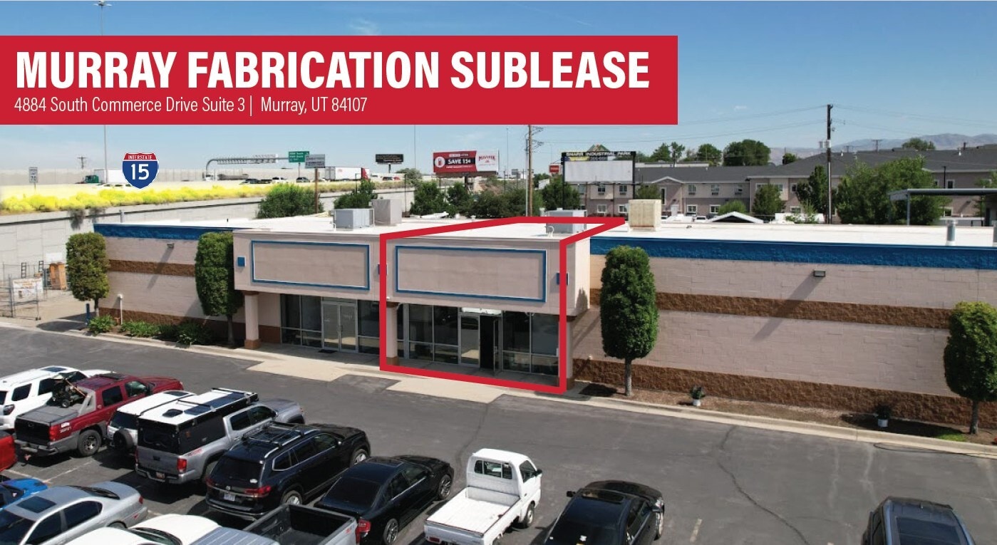 4884 Commerce Dr, Salt Lake City, UT for lease Building Photo- Image 1 of 5