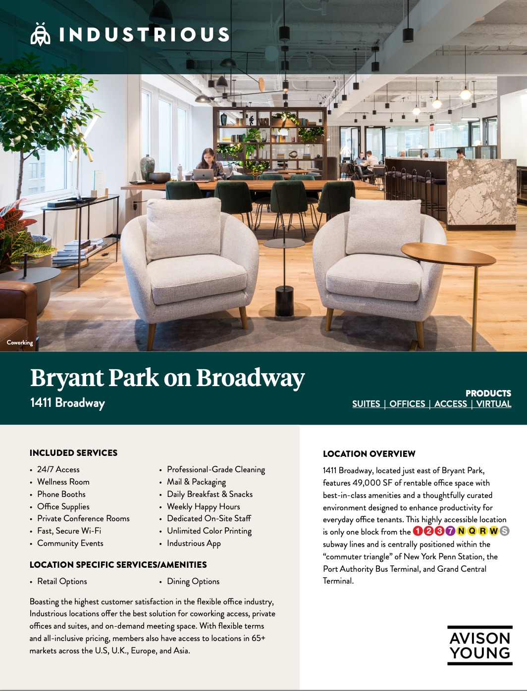 1411 Broadway, New York, NY for lease Interior Photo- Image 1 of 4