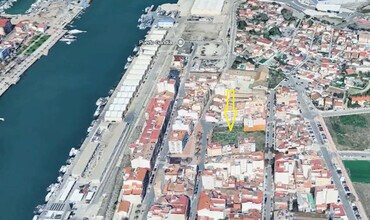 Carrer Mare de Déu del Carme, 2A, Gandia, VAL - Aérien Vue de la carte