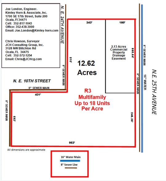 NE 14th Street, Ocala, FL à vendre - Plan d’étage - Image 1 de 1