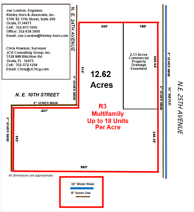 NE 14th Street, Ocala, FL à vendre Plan d’étage- Image 1 de 2