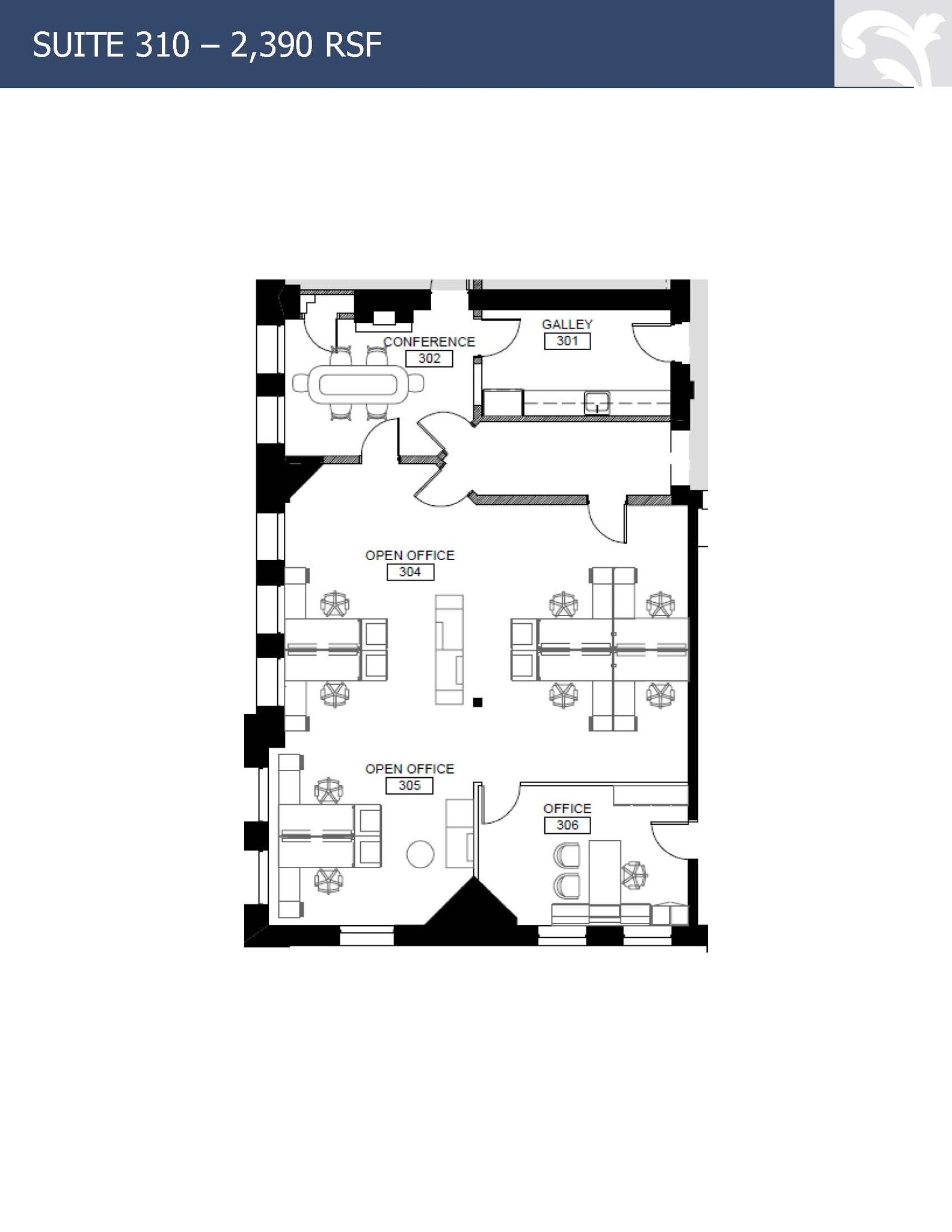 300-310 S Broadway, Los Angeles, CA à louer Plan d’étage- Image 1 de 1