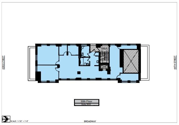 1501 Broadway, New York, NY à louer Plan d’étage- Image 1 de 1