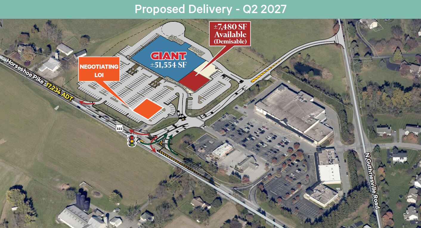 1277 Horseshoe Pike, Downingtown, PA à louer Photo du bâtiment- Image 1 de 6