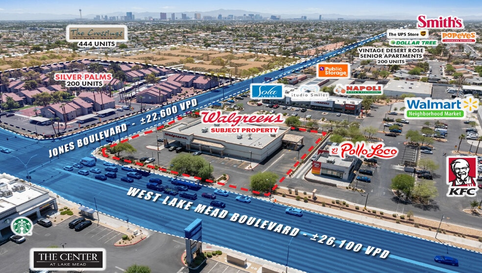 6101 W Lake Mead Blvd, Las Vegas, NV for sale - Building Photo - Image 2 of 3