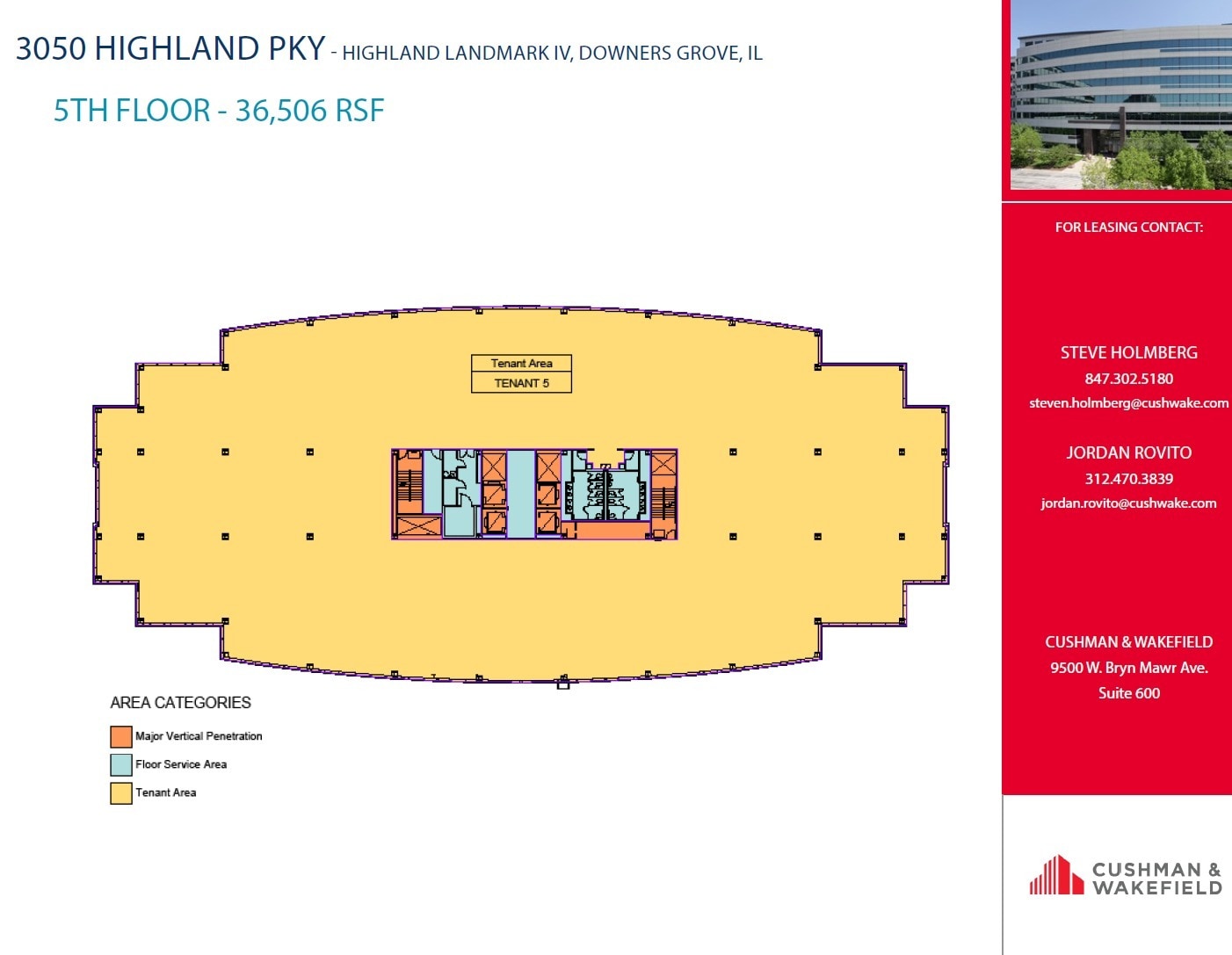 3050 Highland Pky, Downers Grove, IL à louer Plan d  tage- Image 1 de 1