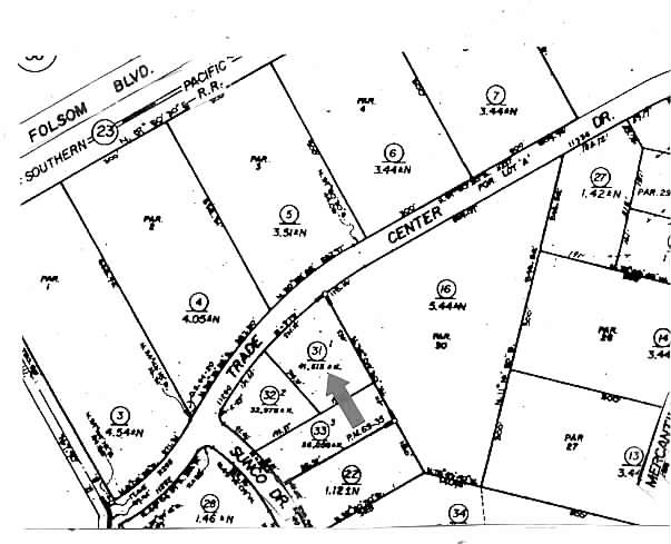 11290 Trade Center Dr, Rancho Cordova, CA for lease - Plat Map - Image 3 of 7