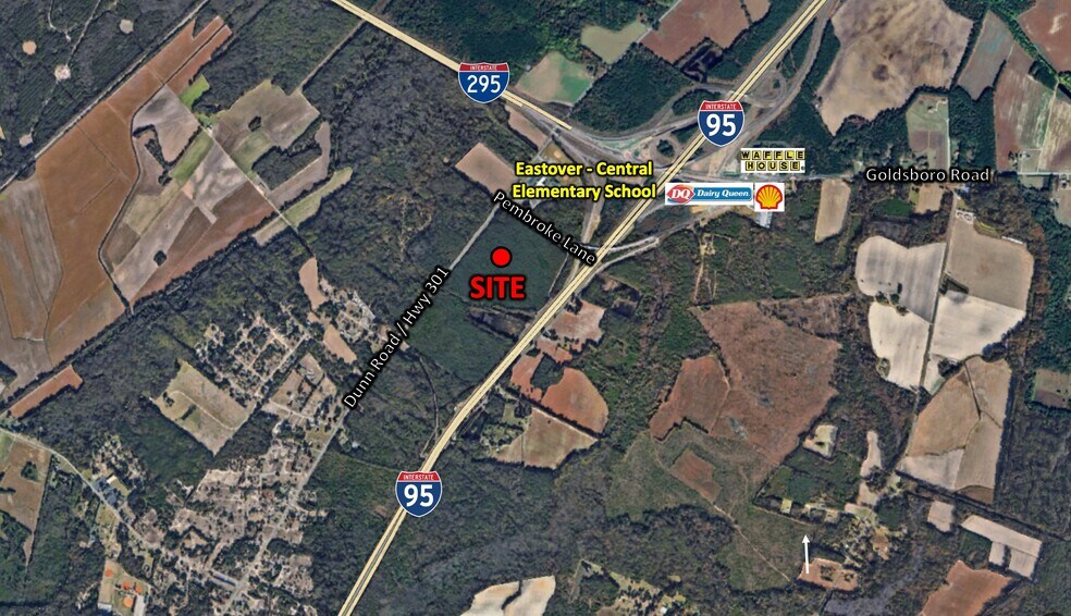 Dunn Road & Pembroke Lane, Eastover, NC à vendre - Photo du bâtiment - Image 2 de 4